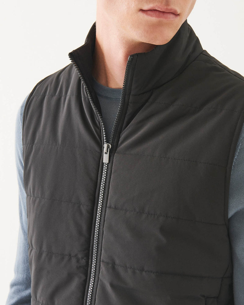 Quilted Zip Vest