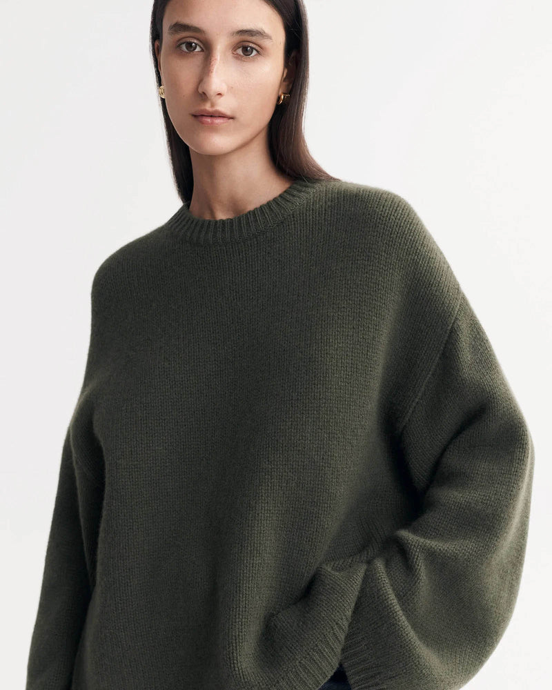 Chunky O-Neck Sweater