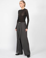 Belted Wide Pants