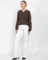 V-Neckline Sweater