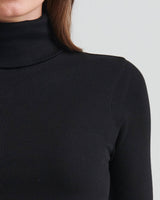 Long Sleeve Rib Turtleneck