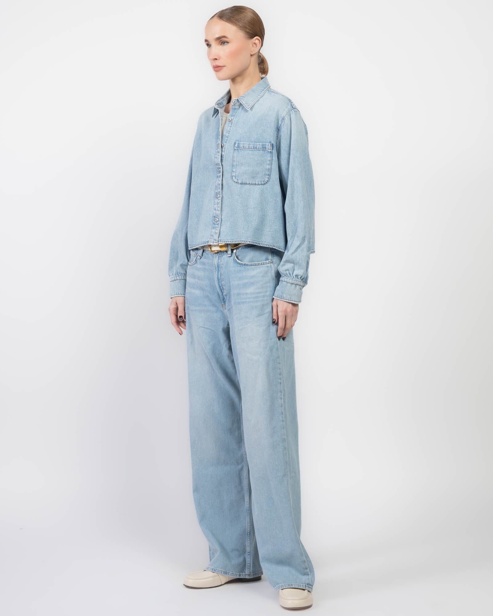 Featherweight Crop Shirt