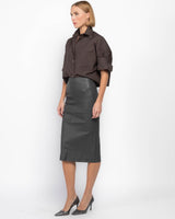 Lola Leather Skirt