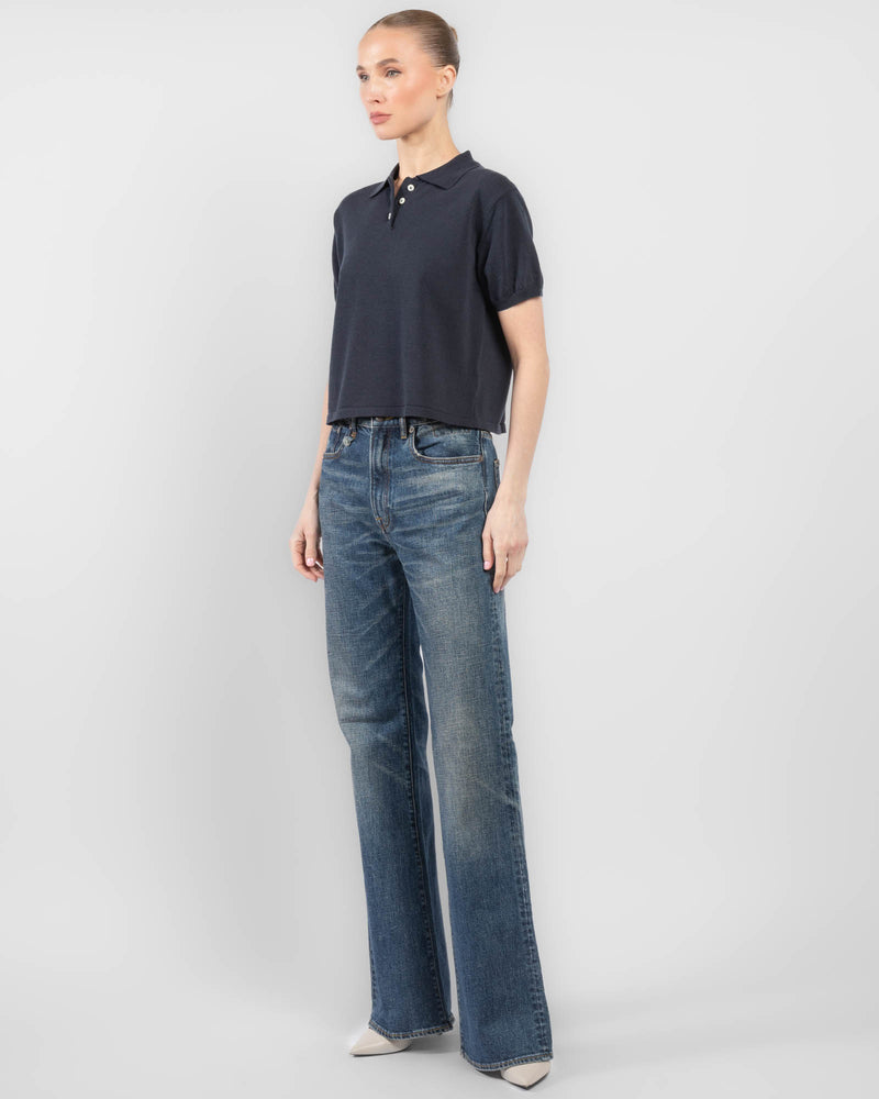 Cotton Polo Top