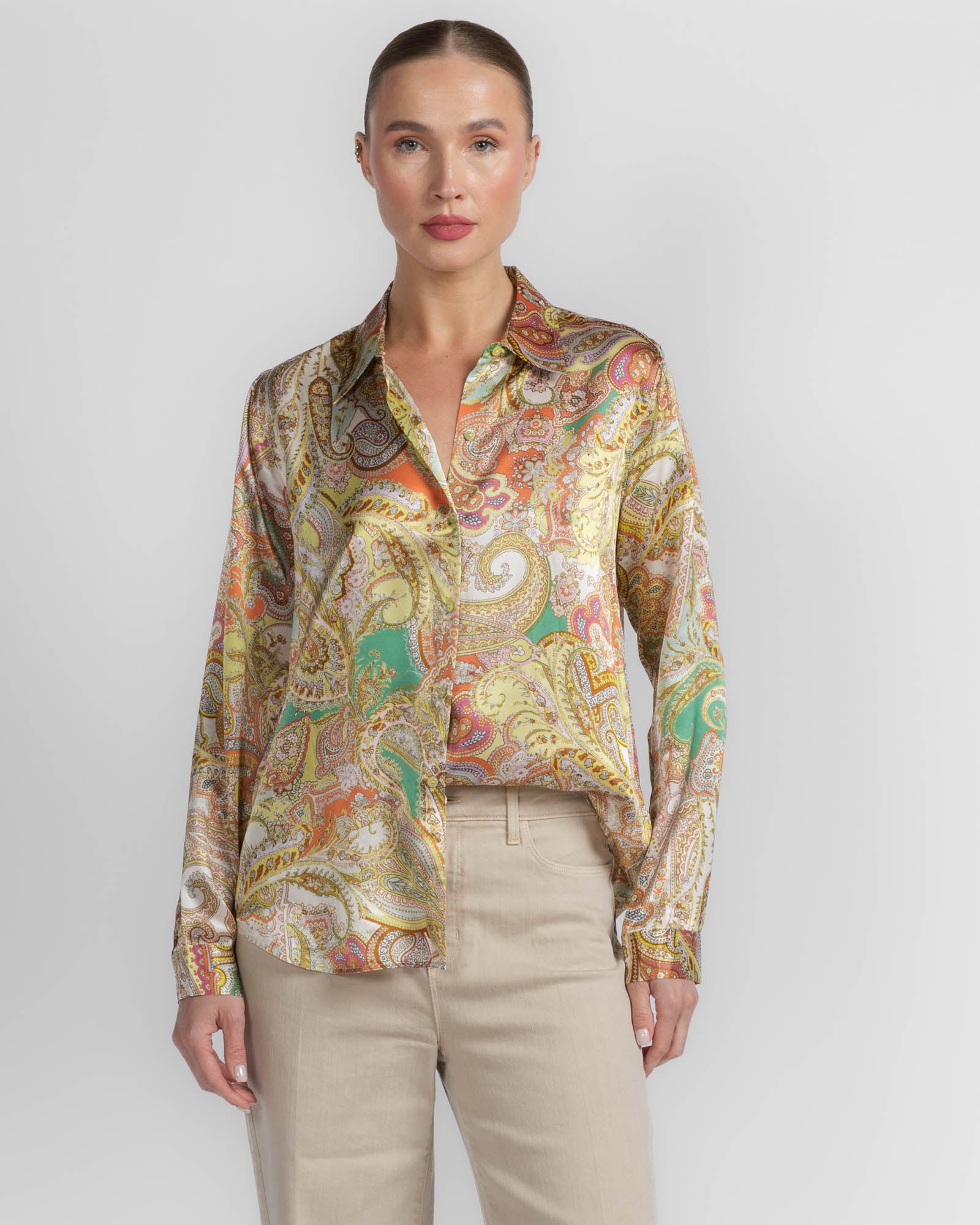 Tyler Long Sleeve Bluse