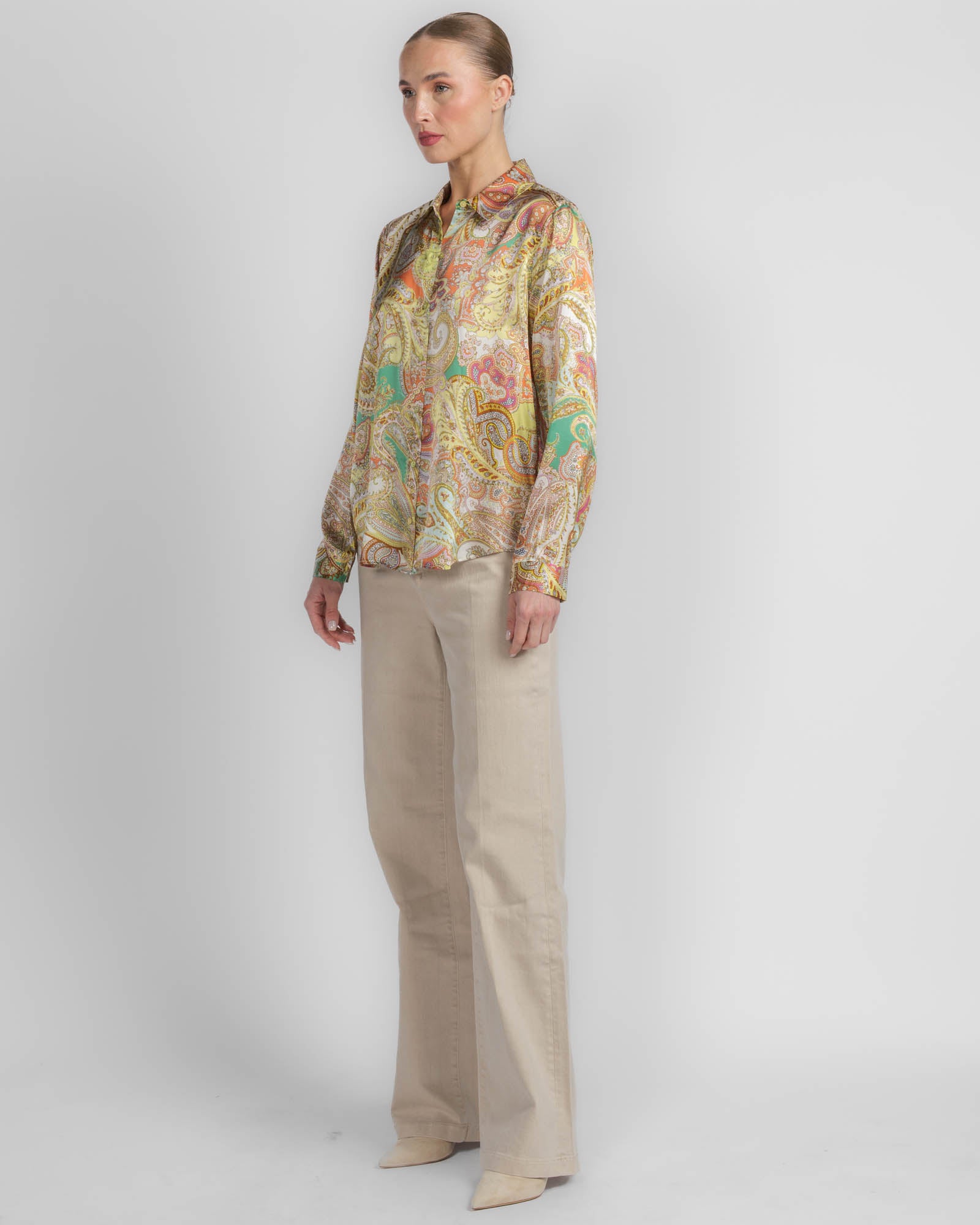 Tyler Long Sleeve Bluse