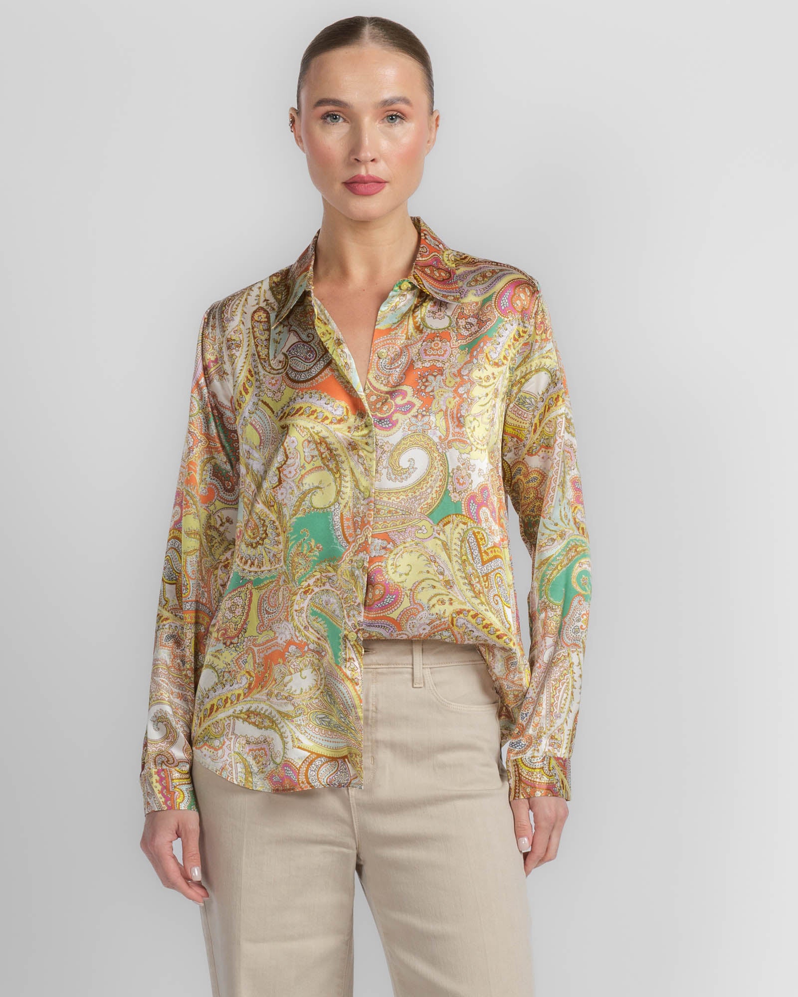 Tyler Long Sleeve Bluse