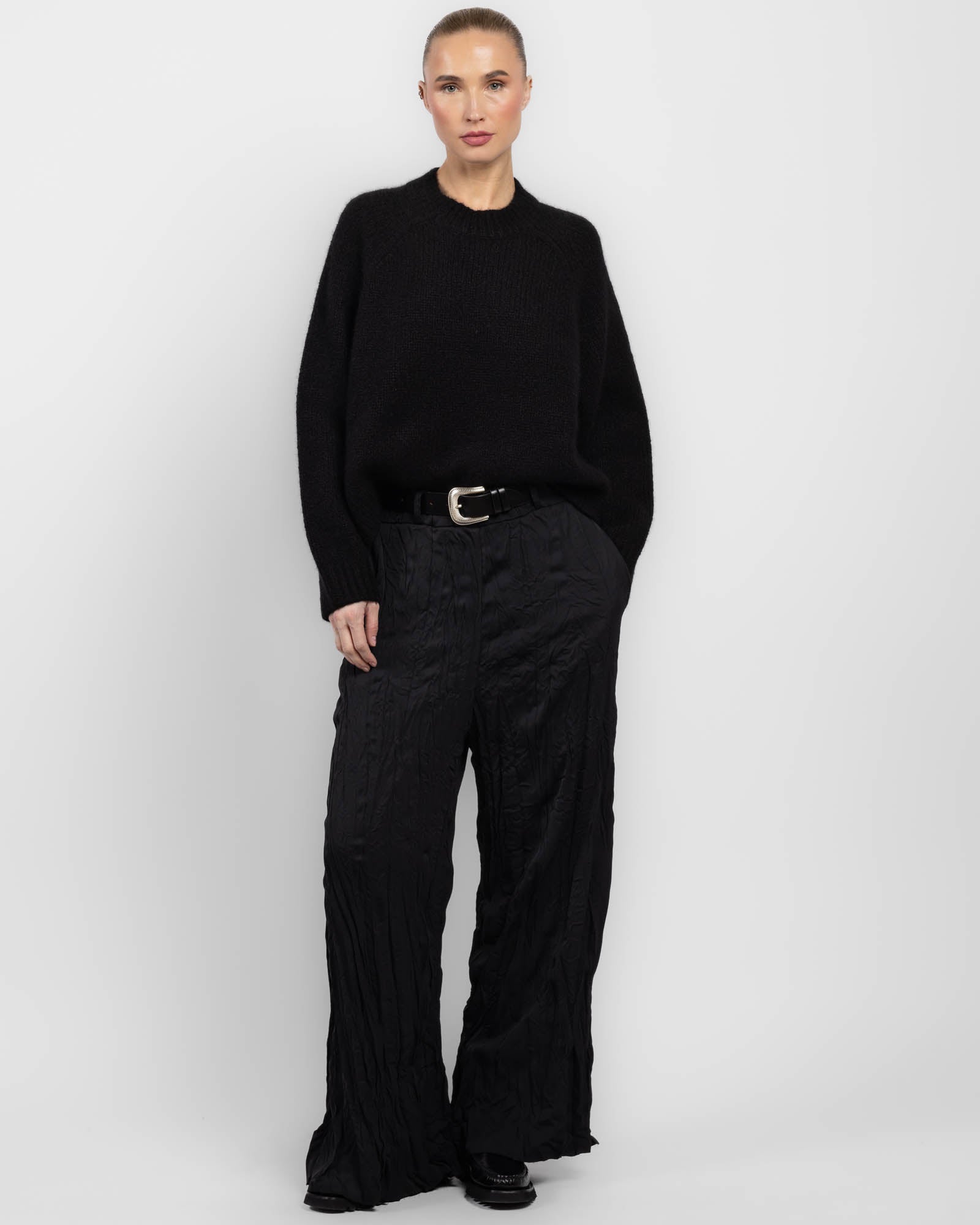 Pantalon froissé