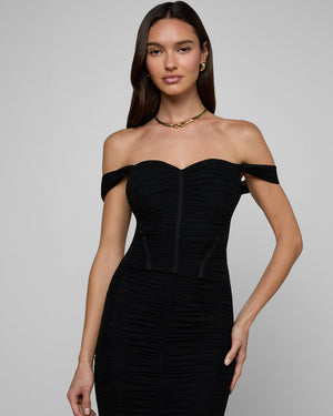 Asuka Mesh Corset Top