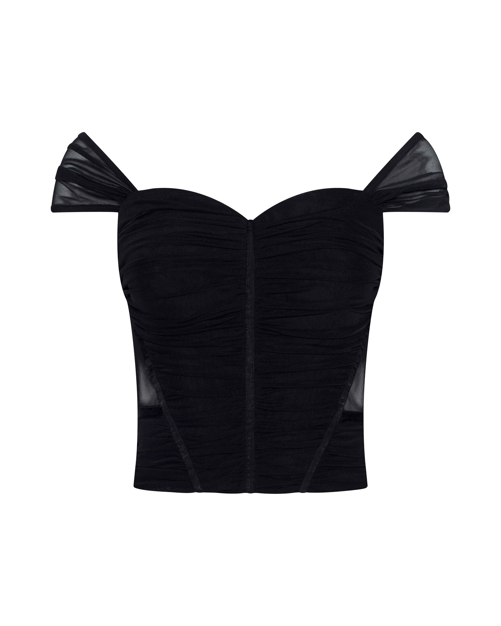 Asuka Mesh Corset Top