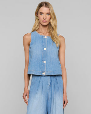 Foster Denim Top