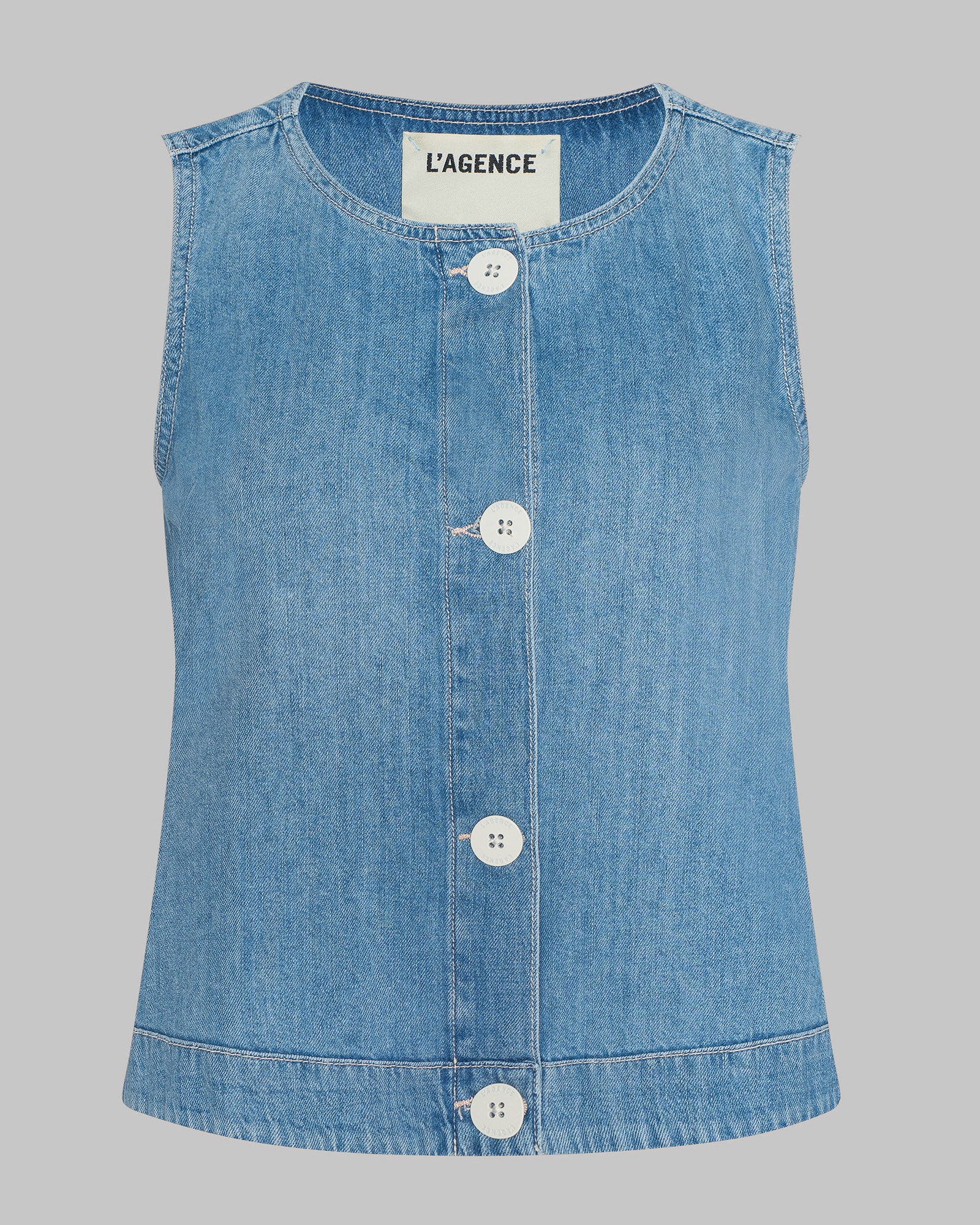 Foster Denim Top