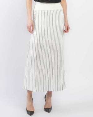 Variegated Pleat Skirt