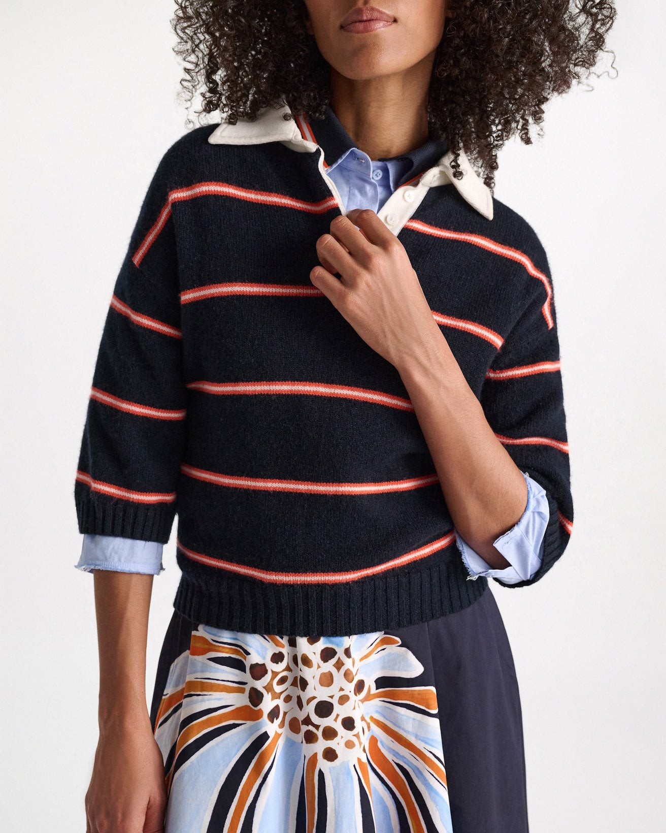 Sporty Statement Pullover