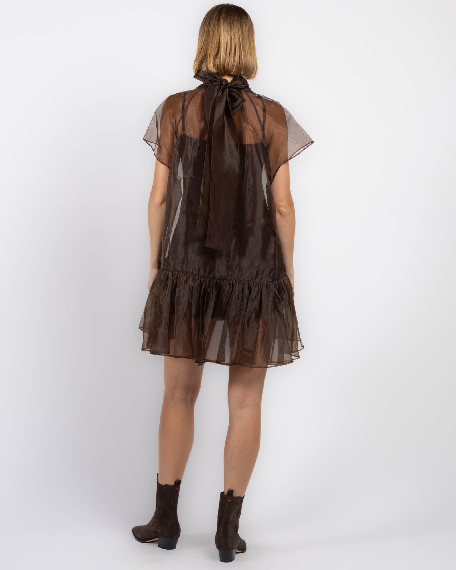 Beaux Tiered Mini Dress