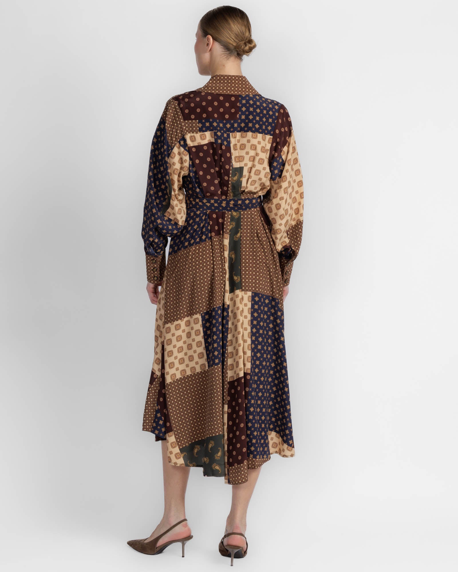 Tuck Midi Dress