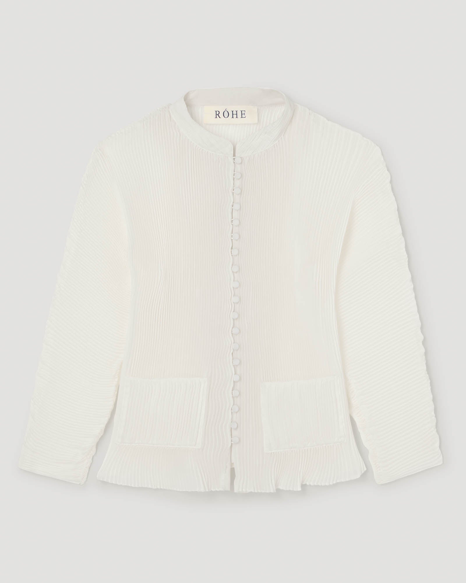 Plissé Cardigan