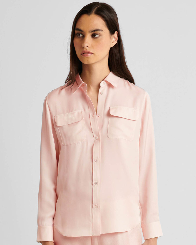 Silk Utility Shirt