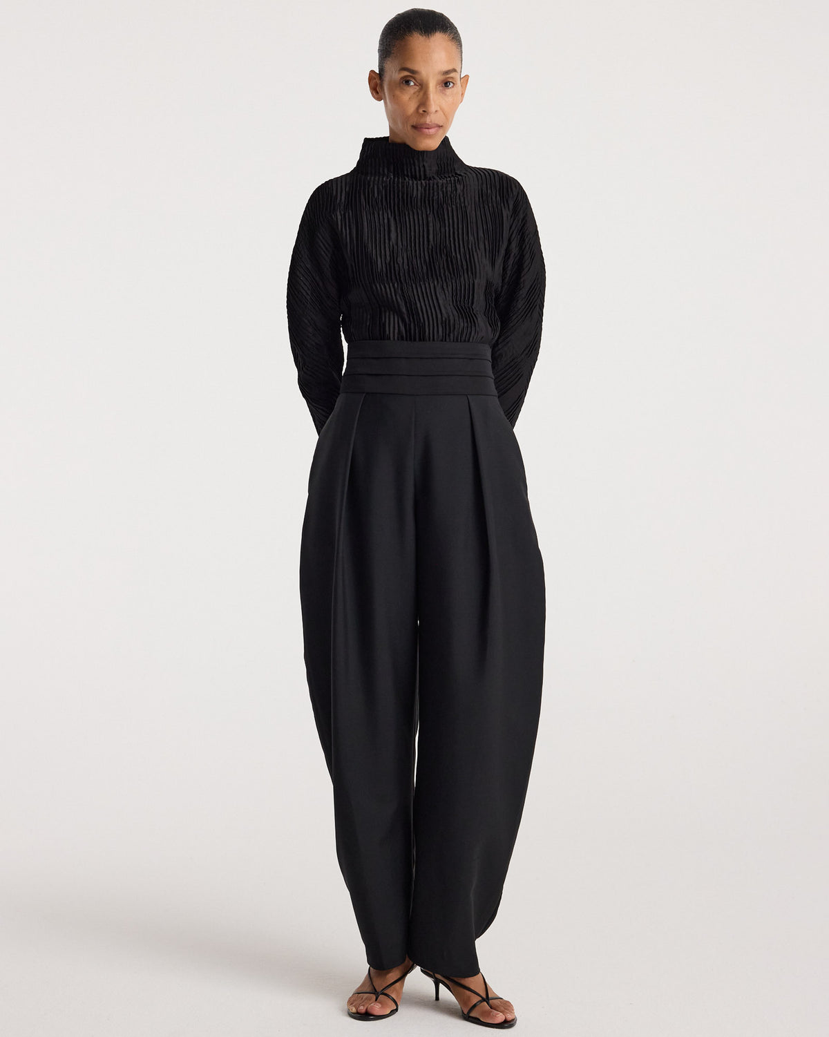 Plisse Shaped Top