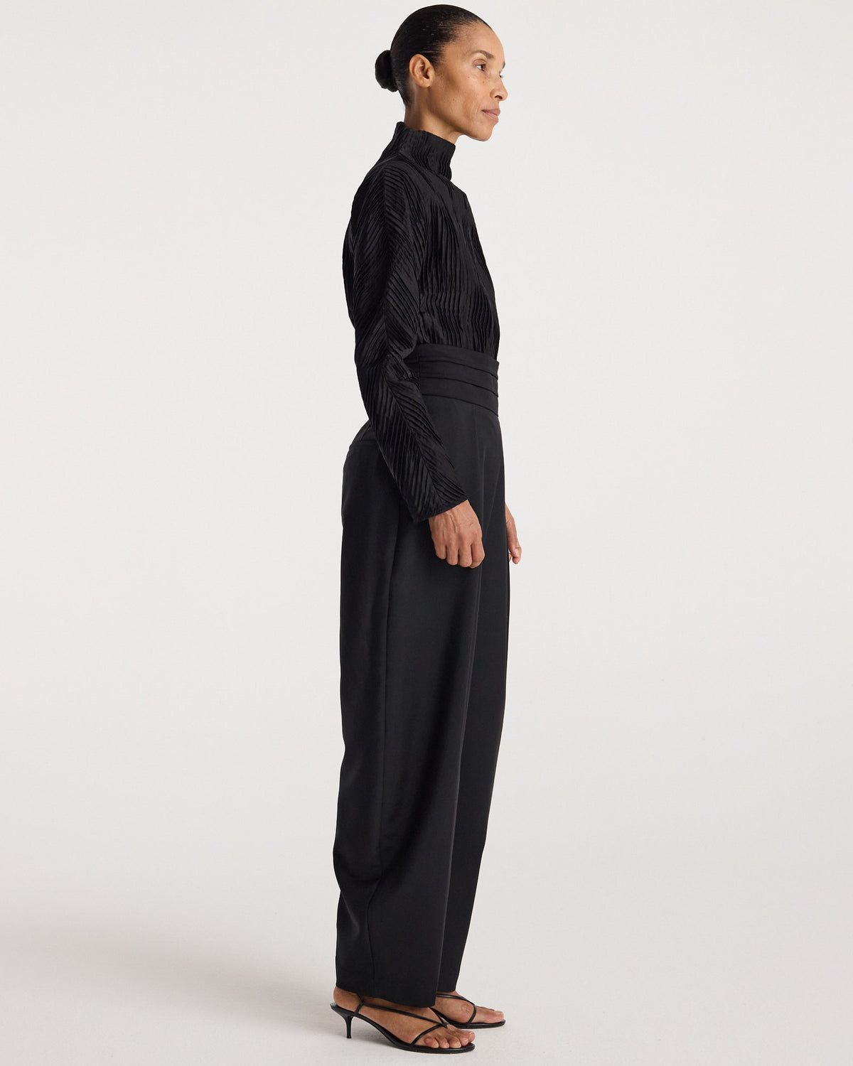 Plisse Shaped Top