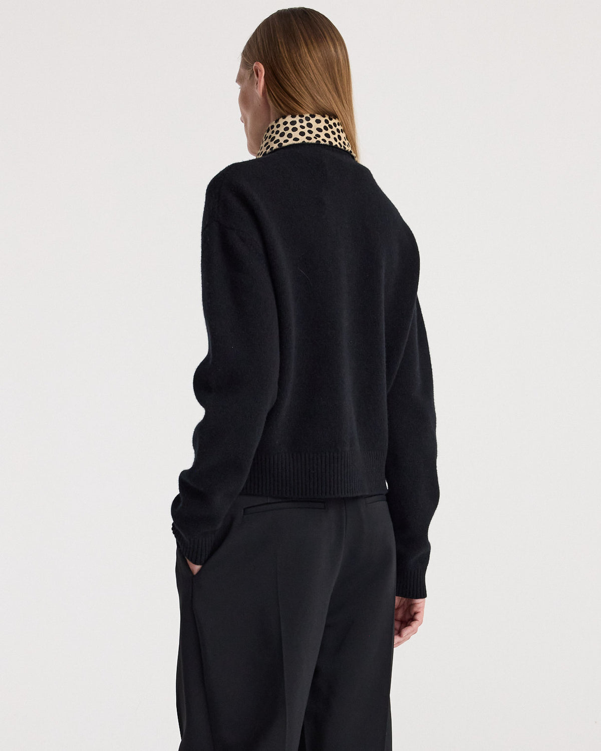 Cheetah Collar Cardigan