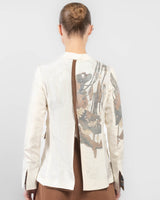 Double-Breasted Traditional Kimono Jacket