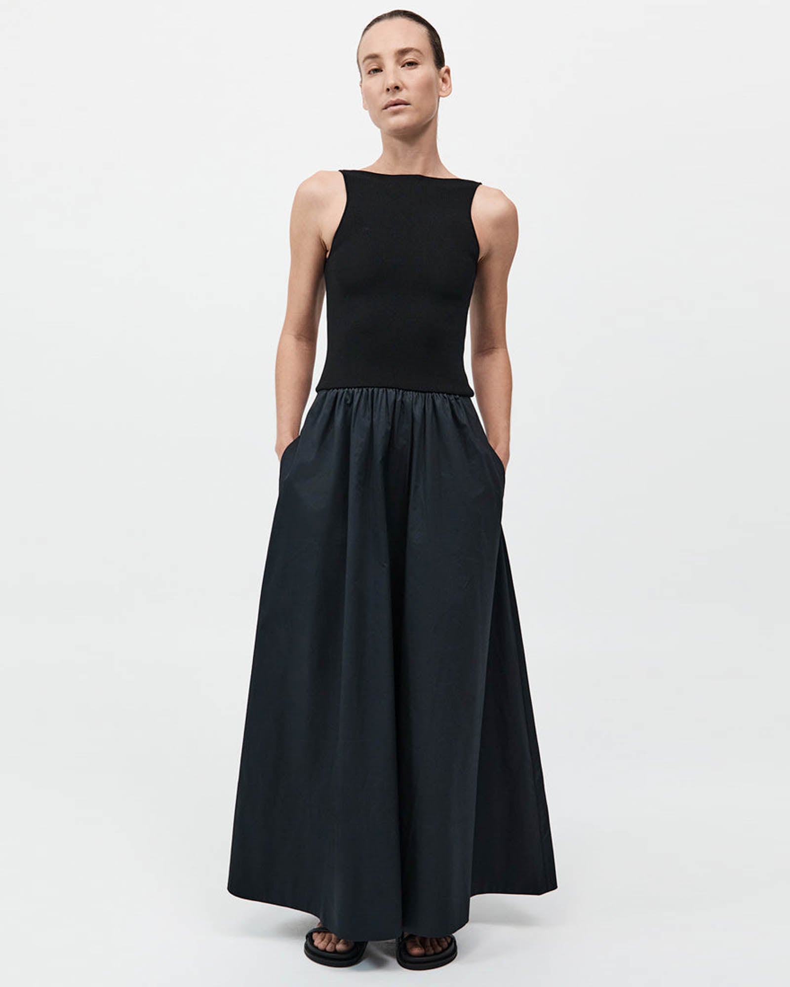 Robe bateau à découpes