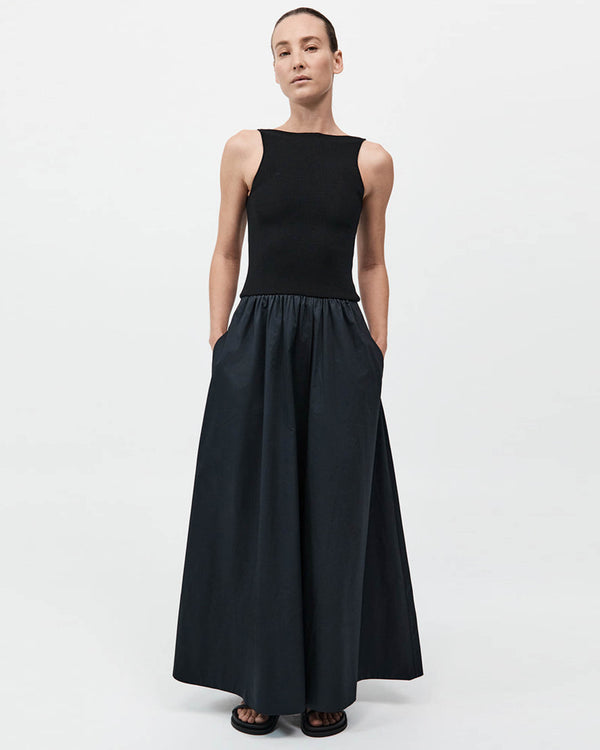 Bateau Cutout Dress