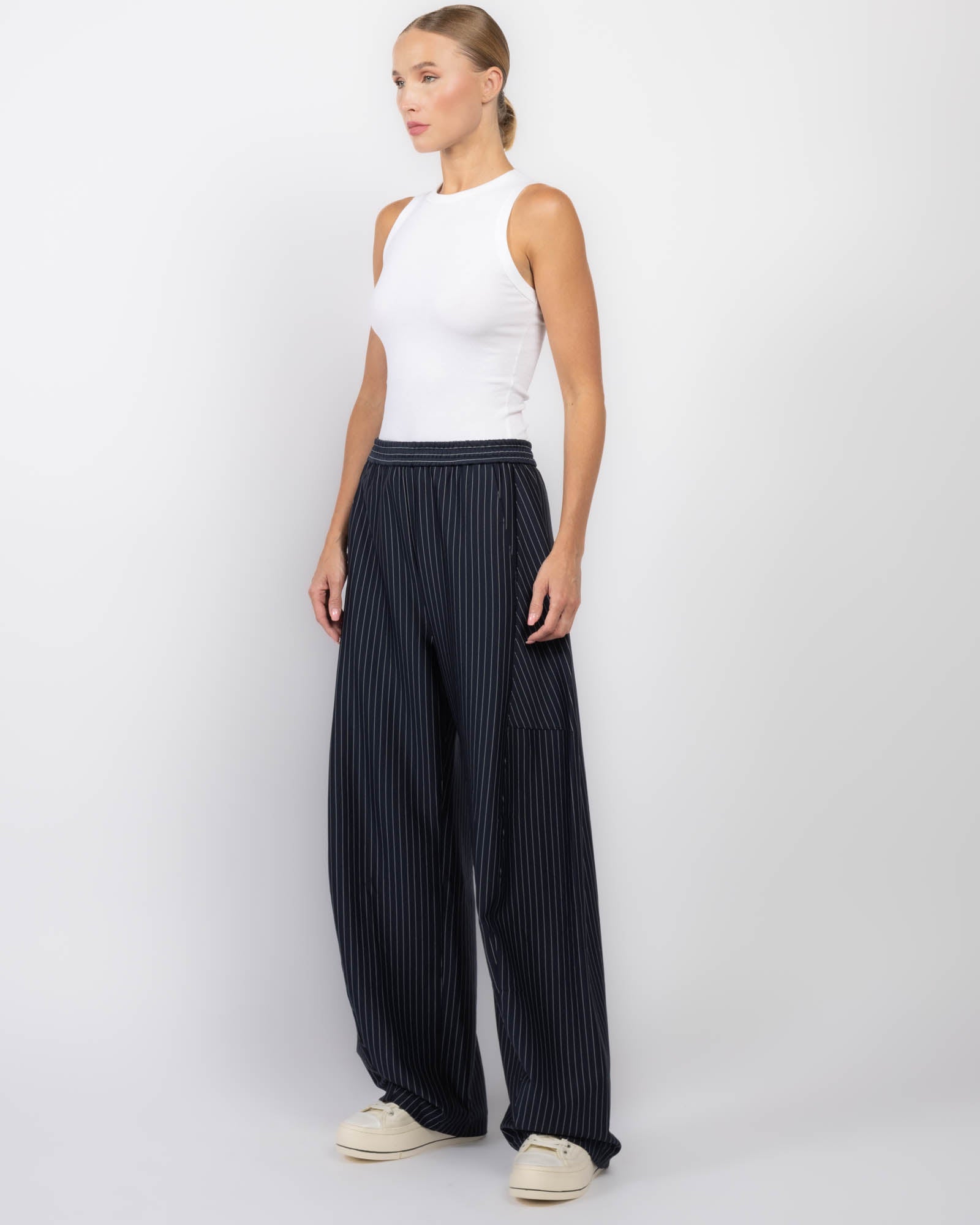 Pantalon à rayures fines Winslow