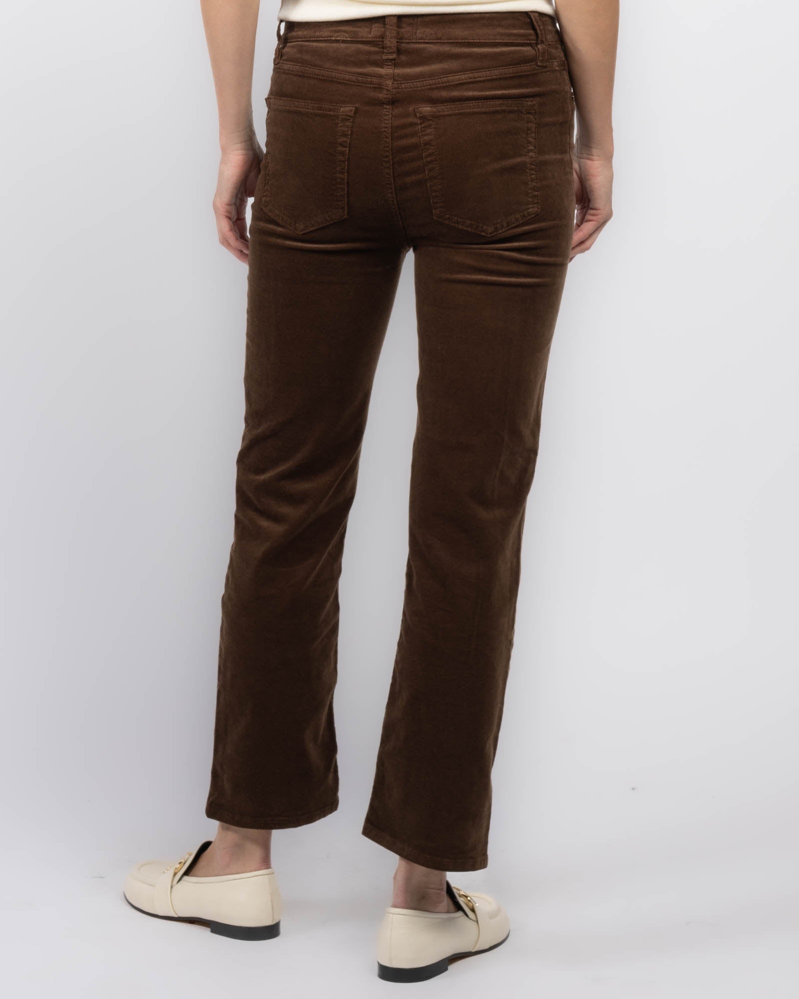 Pantalon en velours côtelé Le Sleek