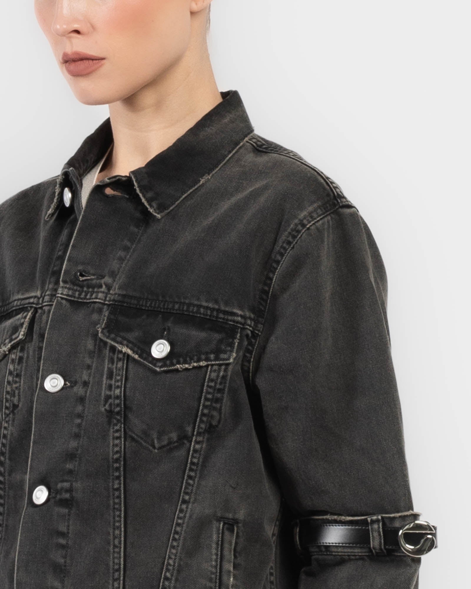 Hybrid Denim Shirt Jacket
