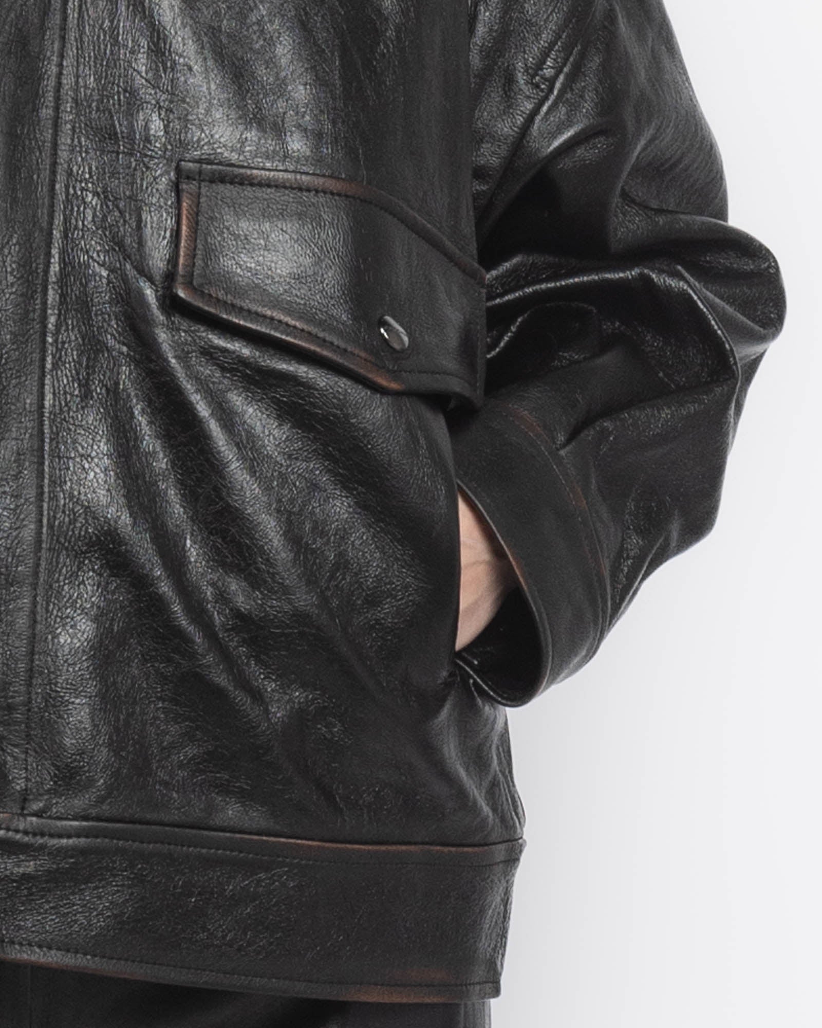 Veste Giorgio Brato X Jade avec fourrure