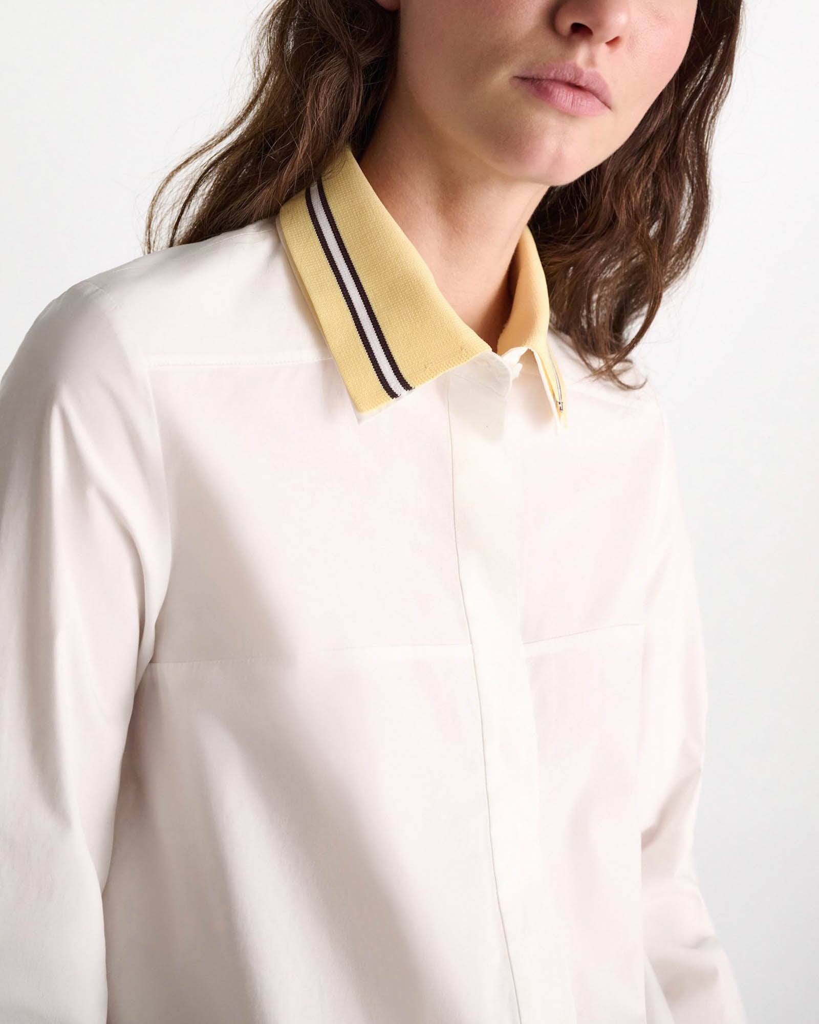 Poplin Power Blouse