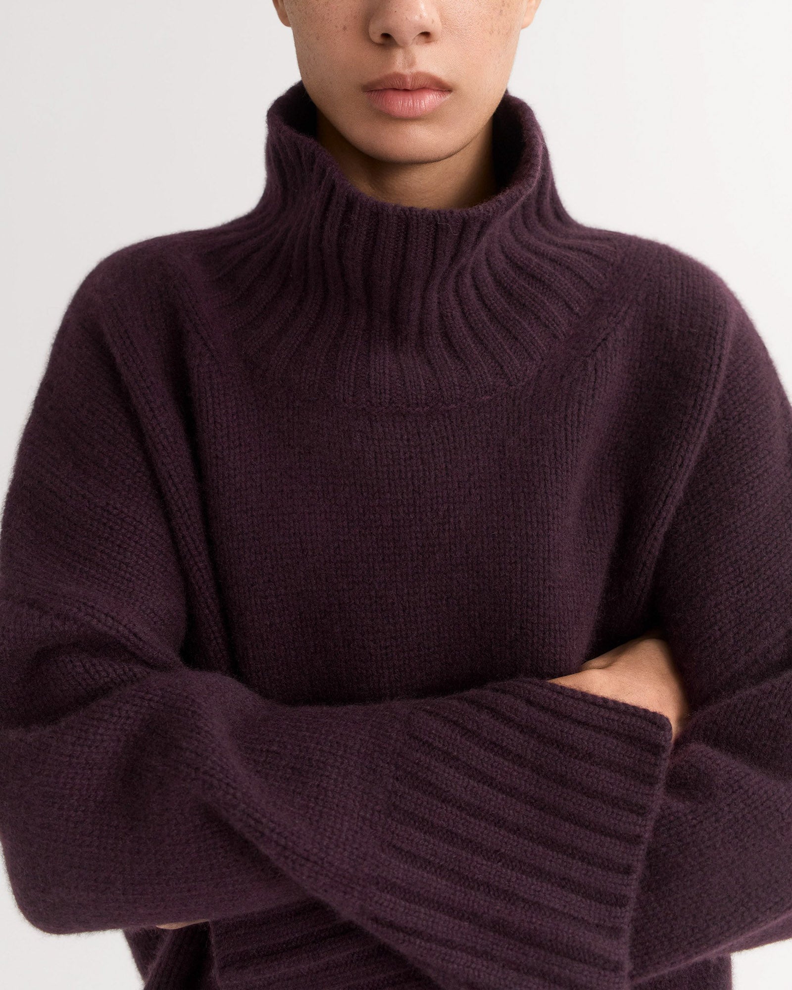 SOFT GOAT Girlfriend Turtleneck Sweater