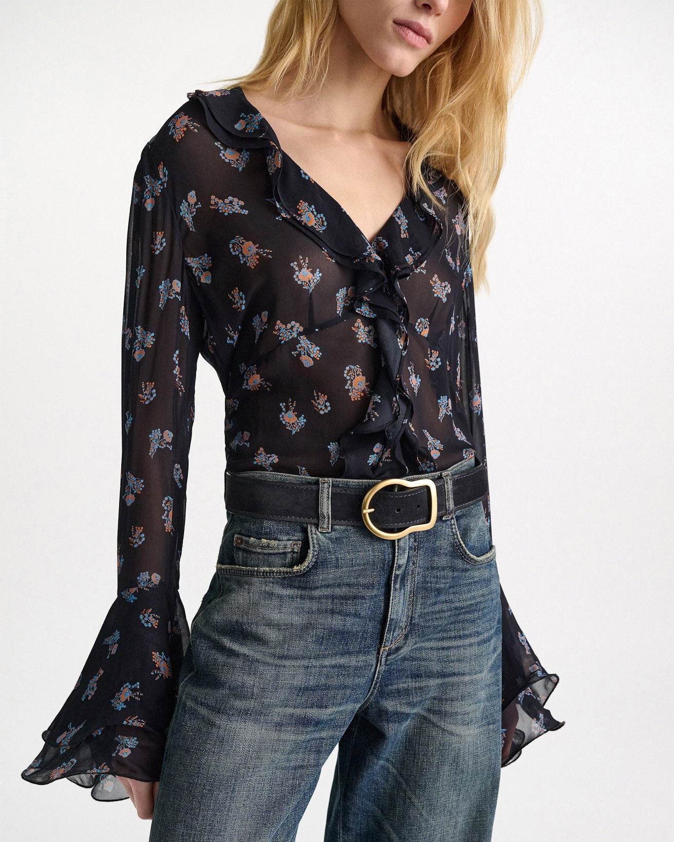 Suede Sensation 2cm Belt