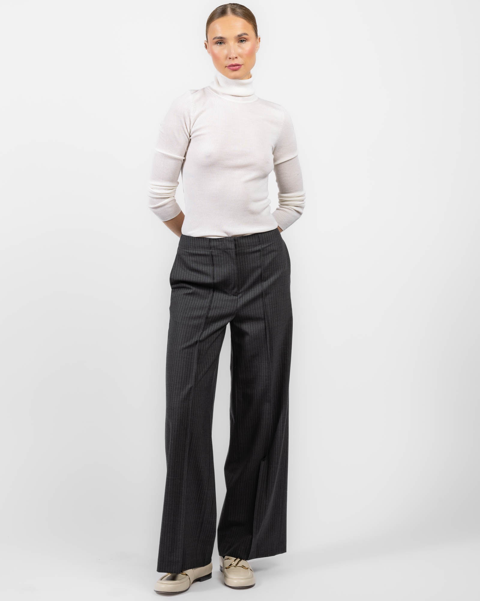 Pantalon rayé Irina