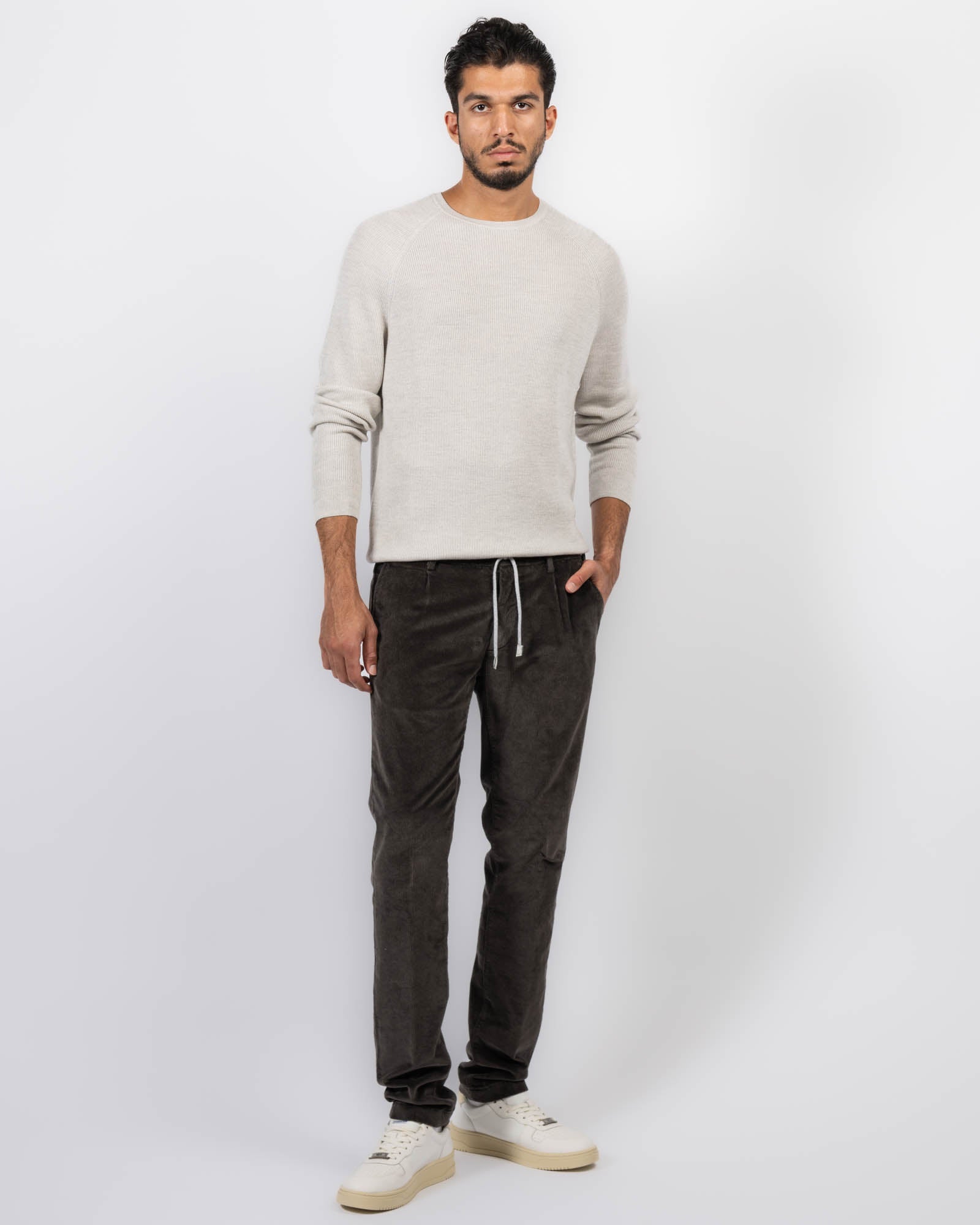Pantalon à cordon