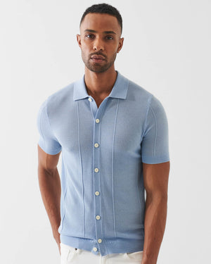 Short Sleeve Seed Stitch Sweater