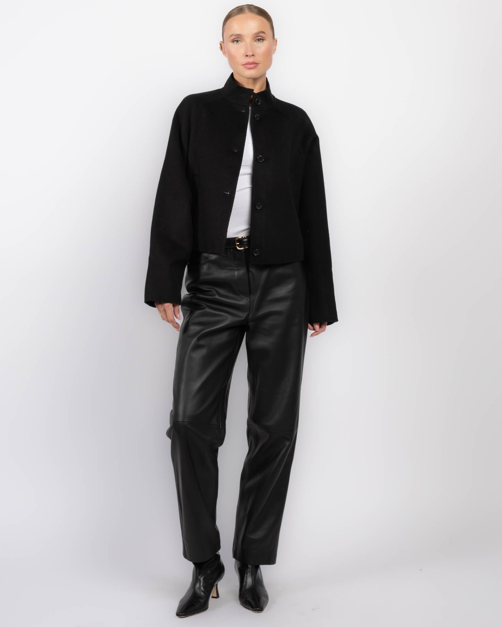 LOULOU DE SAISON Nyma Crop Jacket