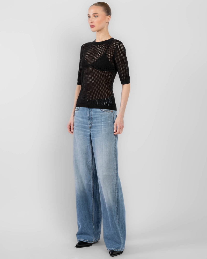 Mesh Sweater