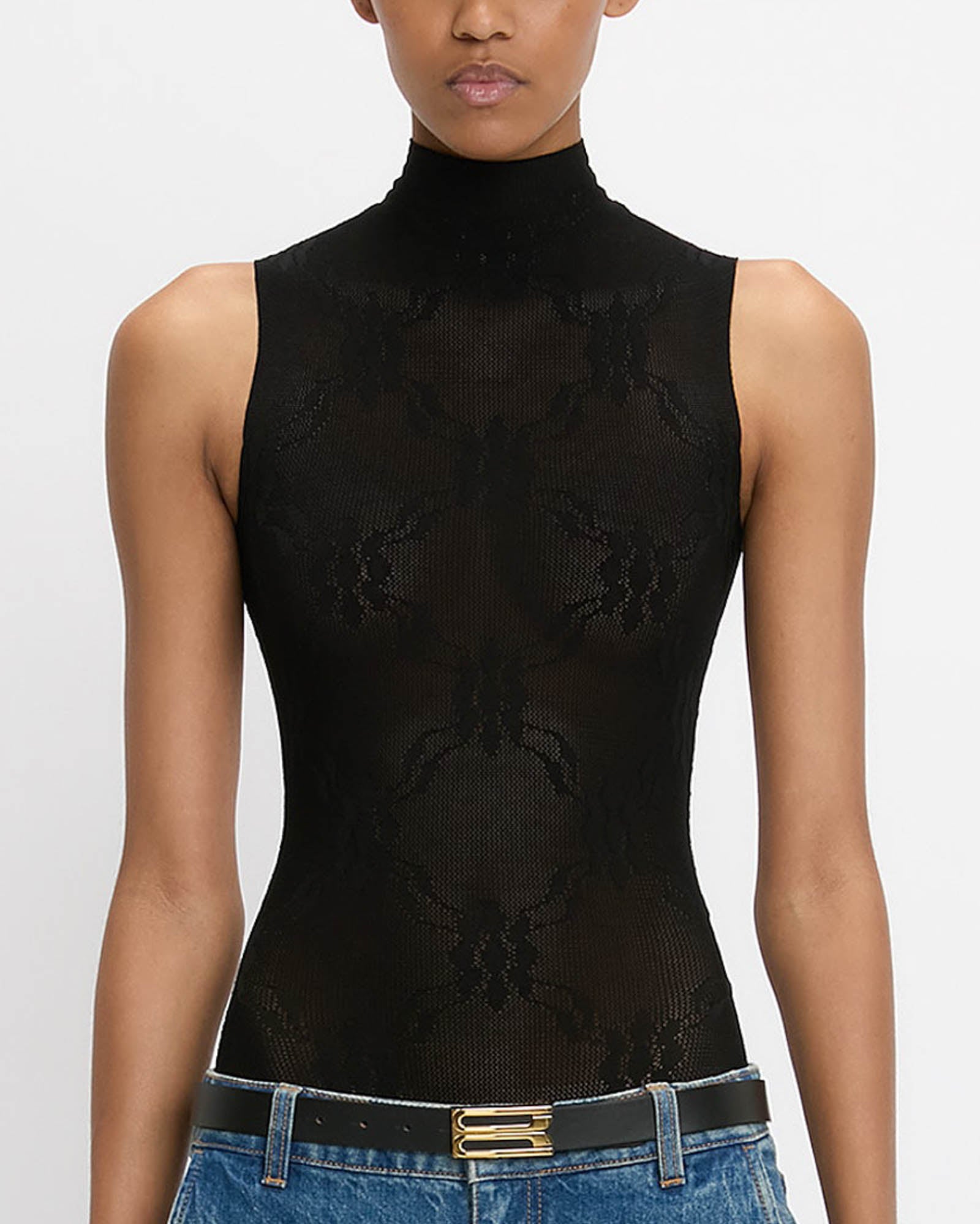 High Neck Bodysuit