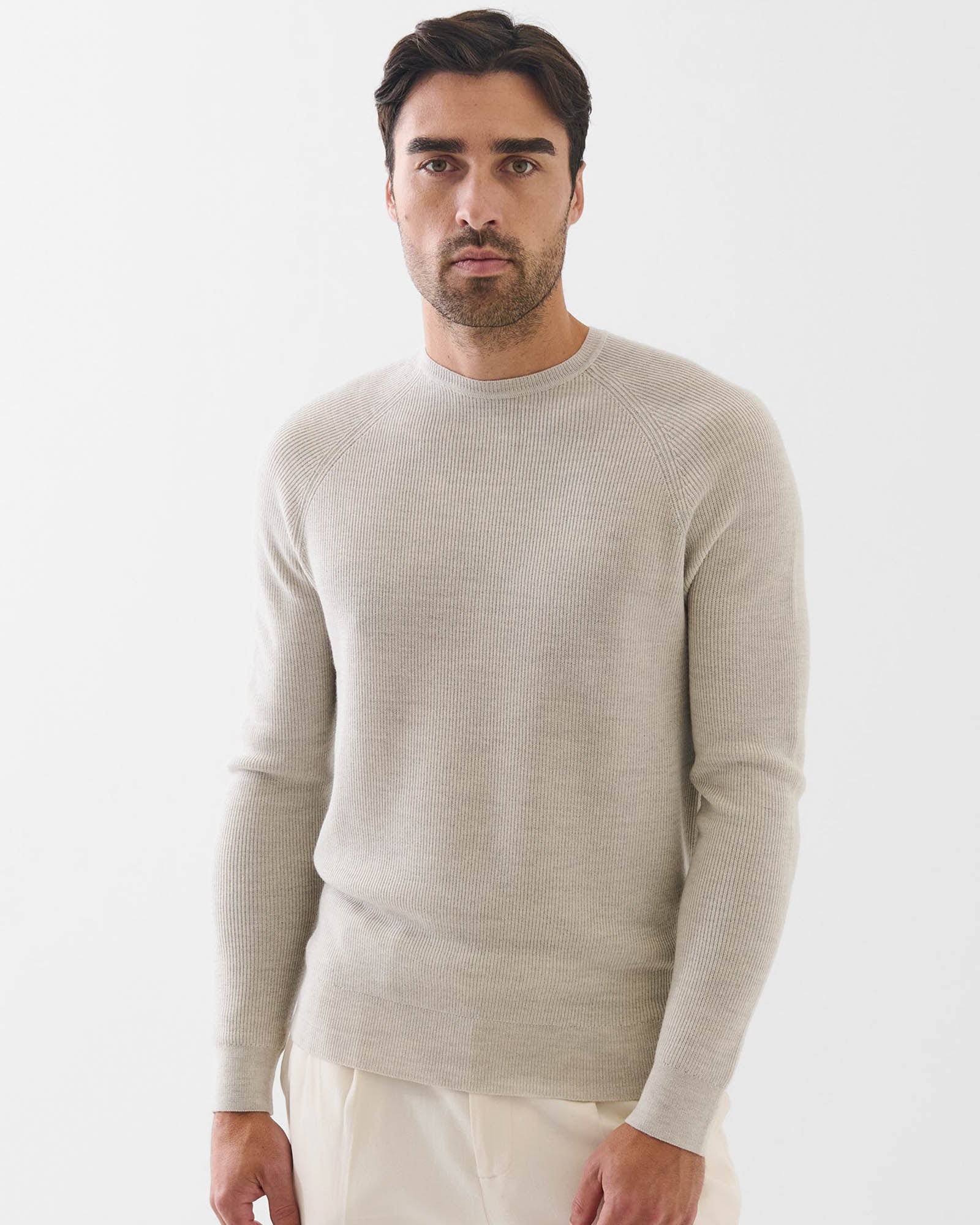12 Gauge Merino Raglan Sleeve Crew