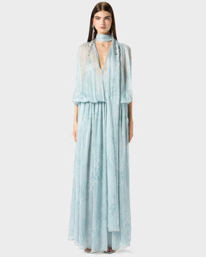 Chiffon Printed Dress