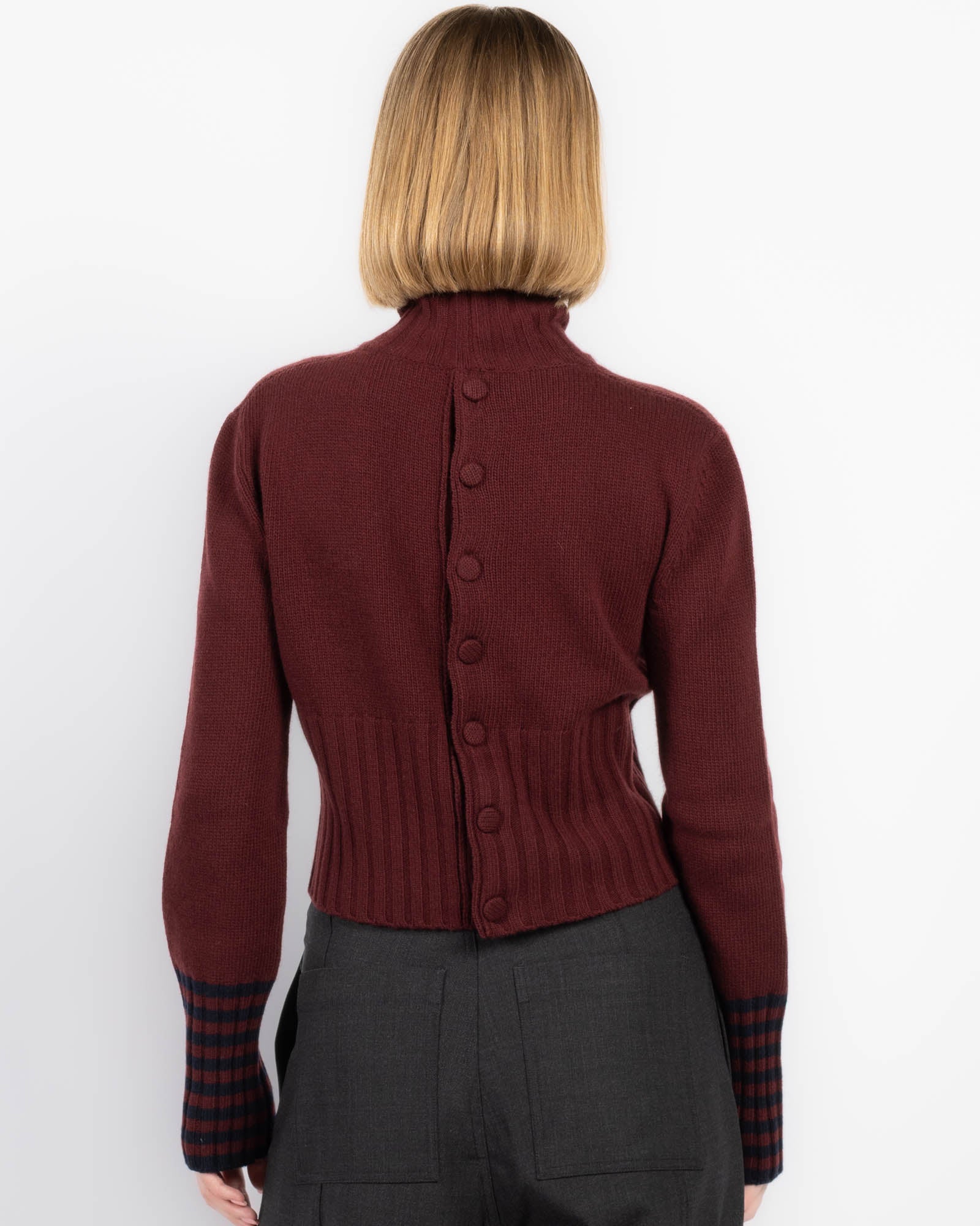Knit Turtleneck Sweater