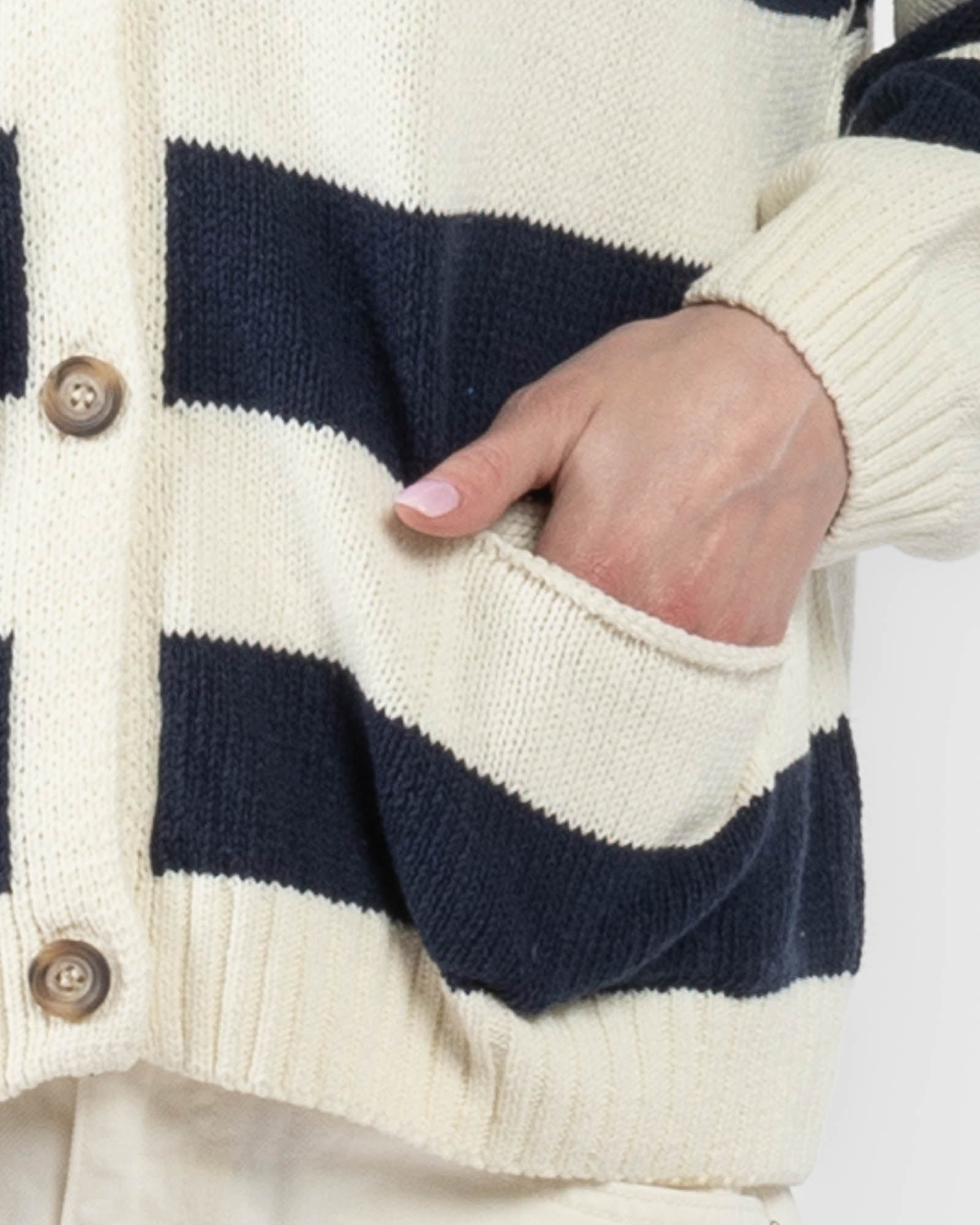 Stripe Cardigan