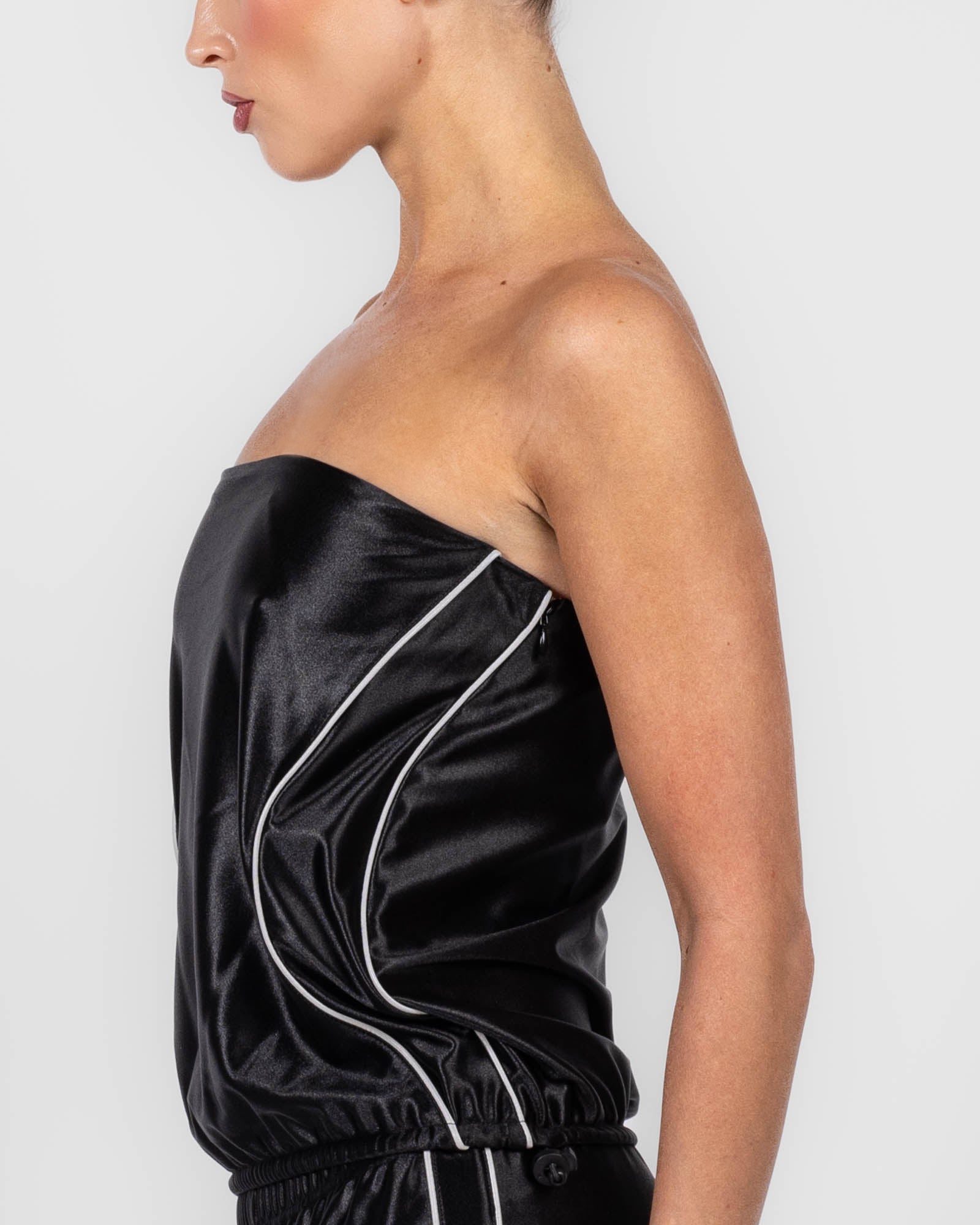 Strapless Bubble Top