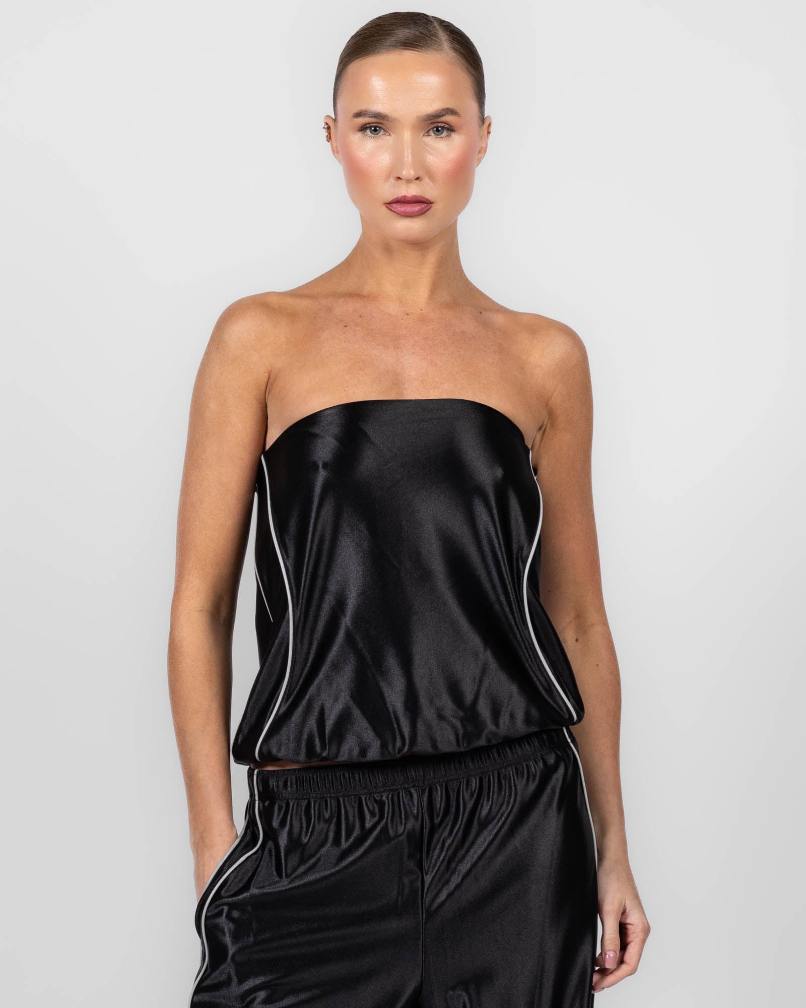 Strapless Bubble Top