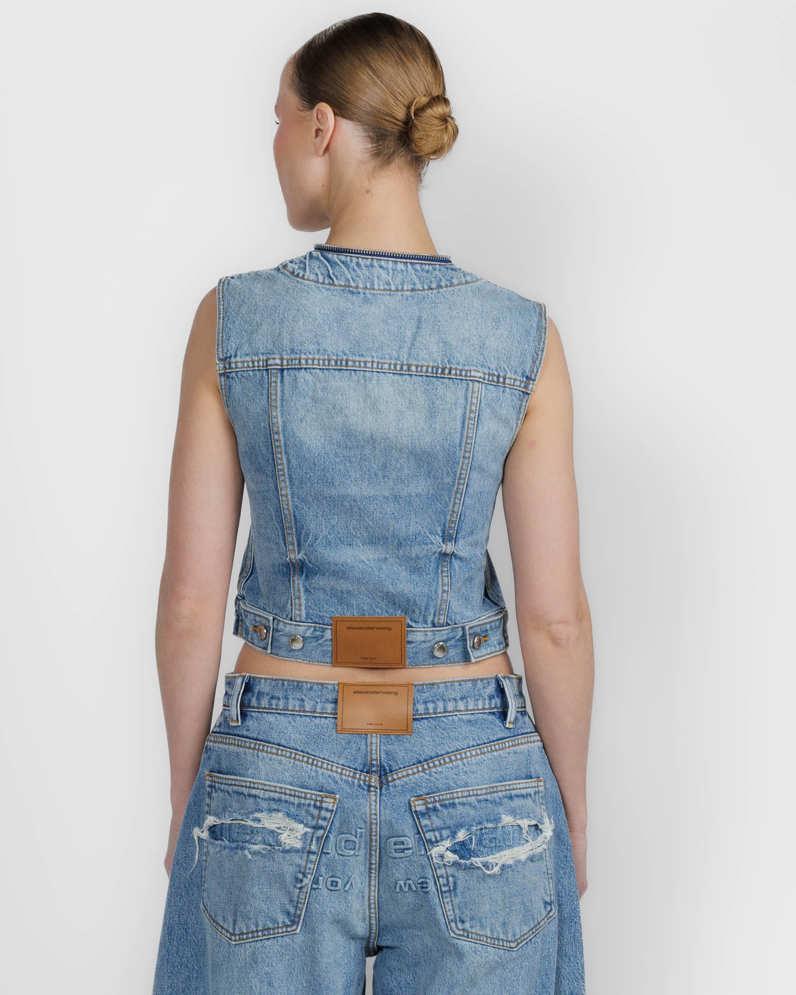Dipped V Trucker Vest