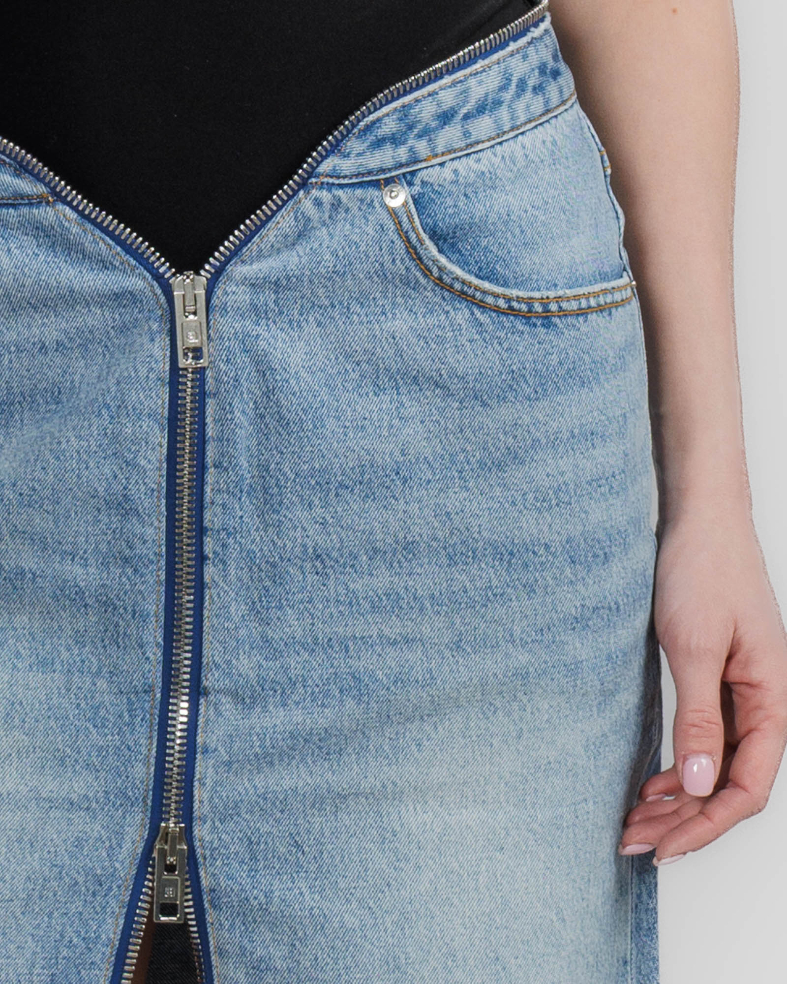 Dipped V Skirt