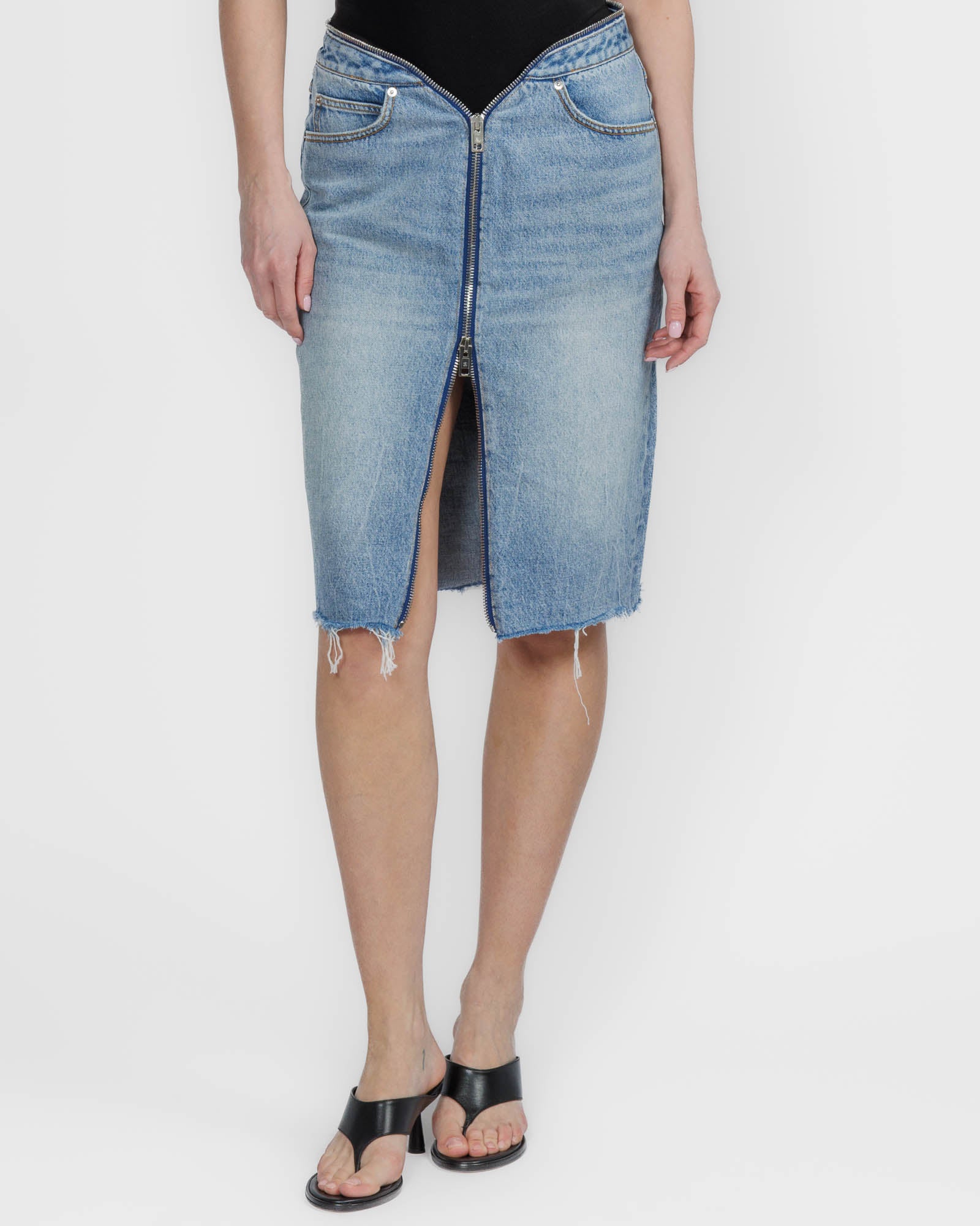 Dipped V Skirt